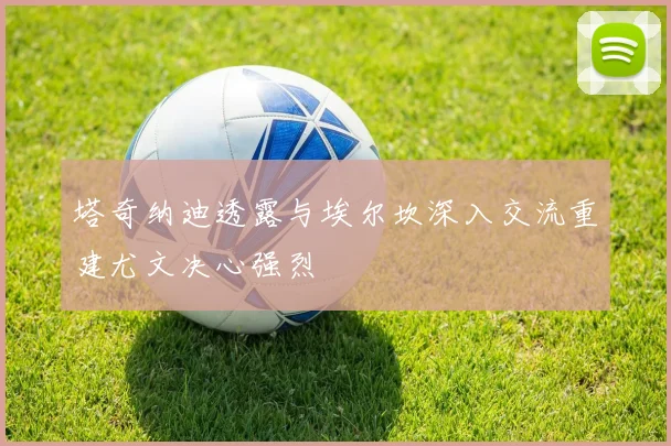 塔奇纳迪透露与埃尔坎深入交流重建尤文决心强烈